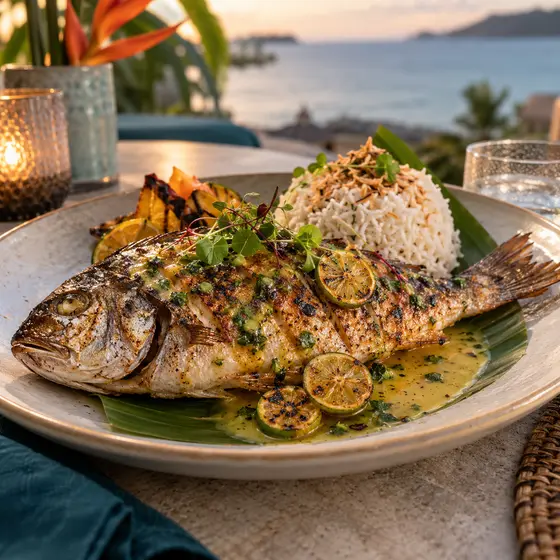 Grilled catch of the day