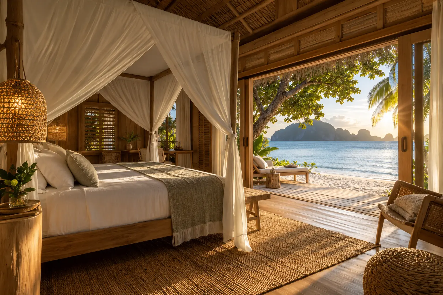 Beach Bungalow beside the sand
