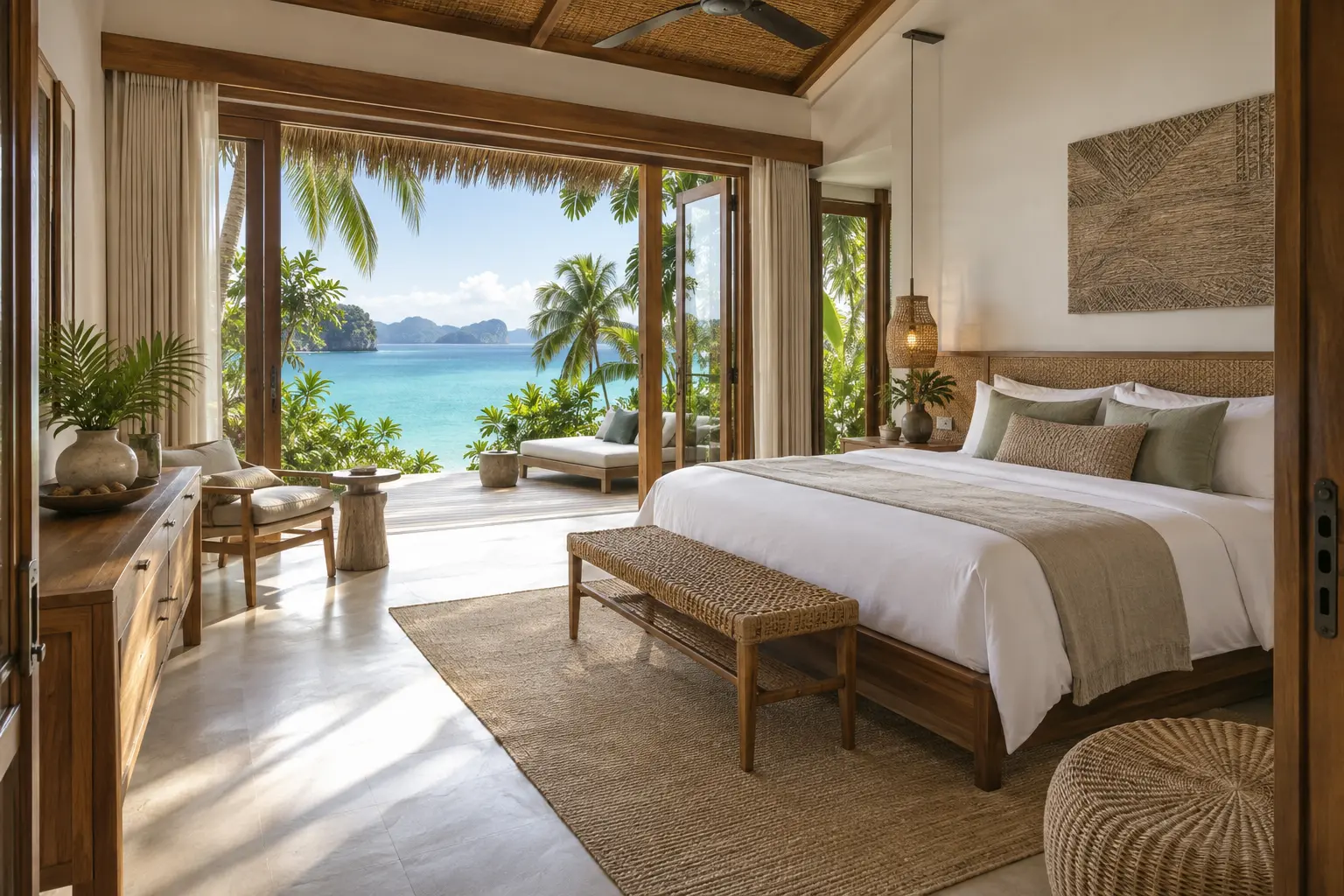 Ocean Suite overlooking the sea